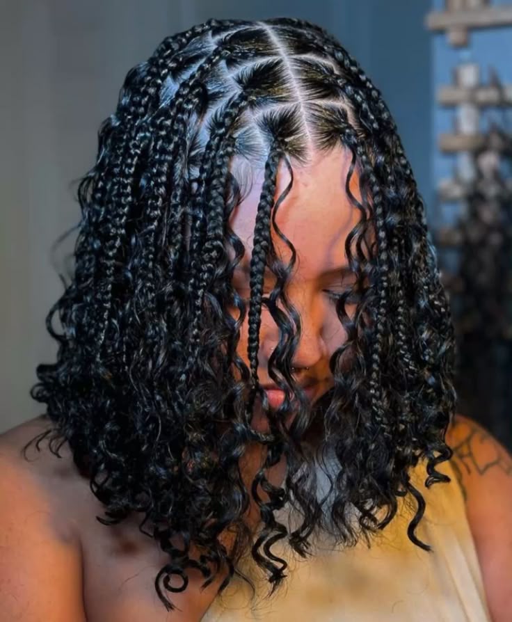Boho Braids réalisées par Vivi's Braids