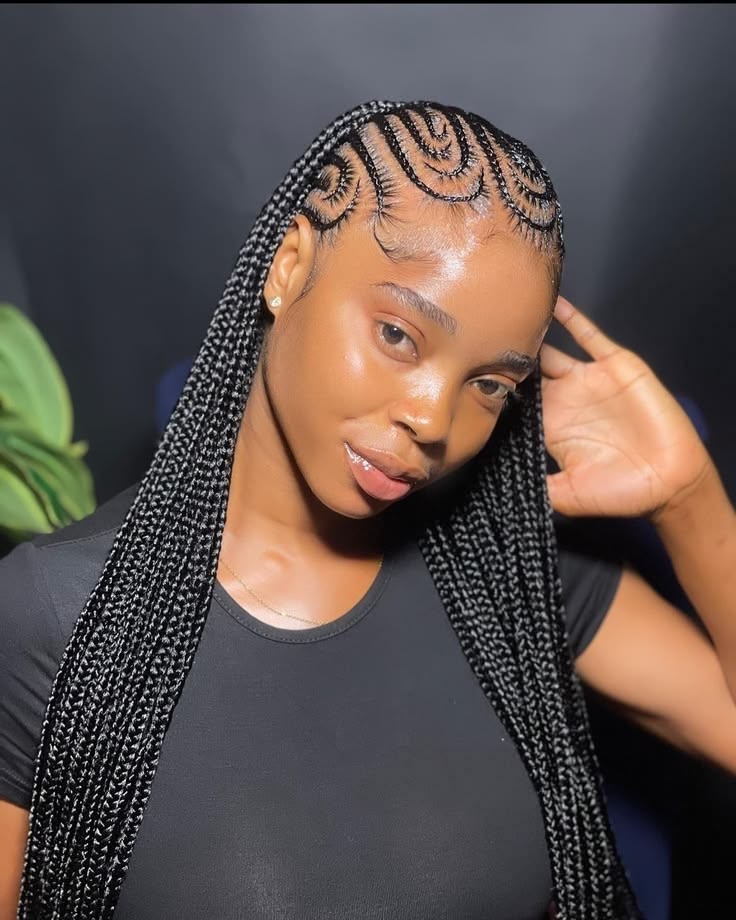 Fulani Braids réalisées par Vivi's Braids